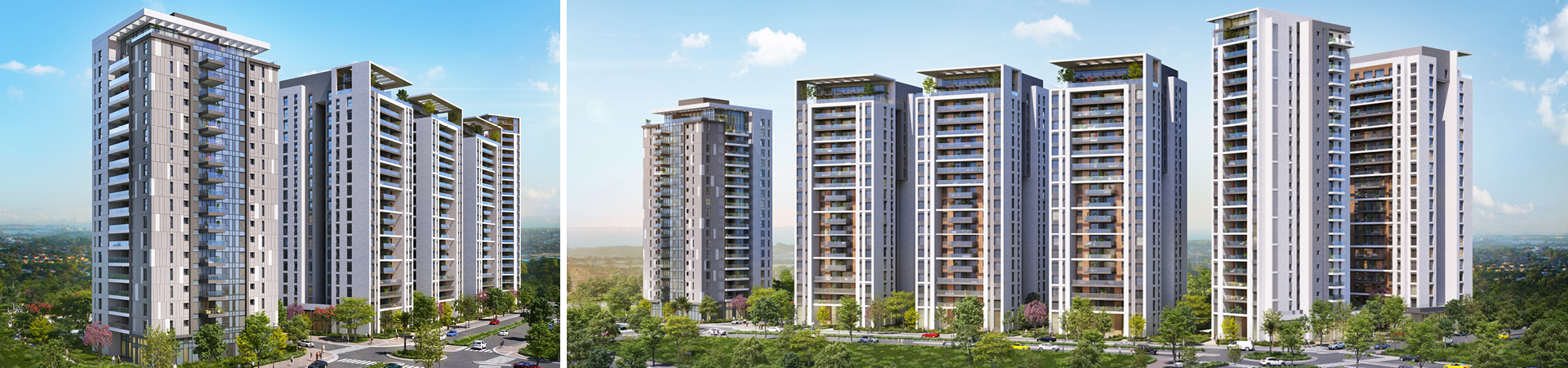 מגדלי הרקפת, קריית אונו