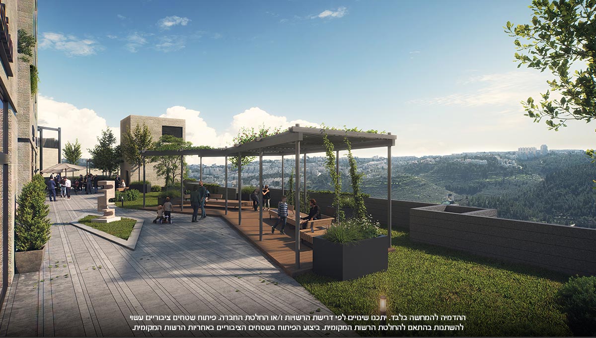 סביוני רמת שרת Premium הדמיית חוץ