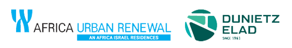לוגו אפריקה התחדשות עירונית ודוניץ אלעד